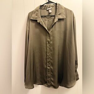 H&M olive green women’s